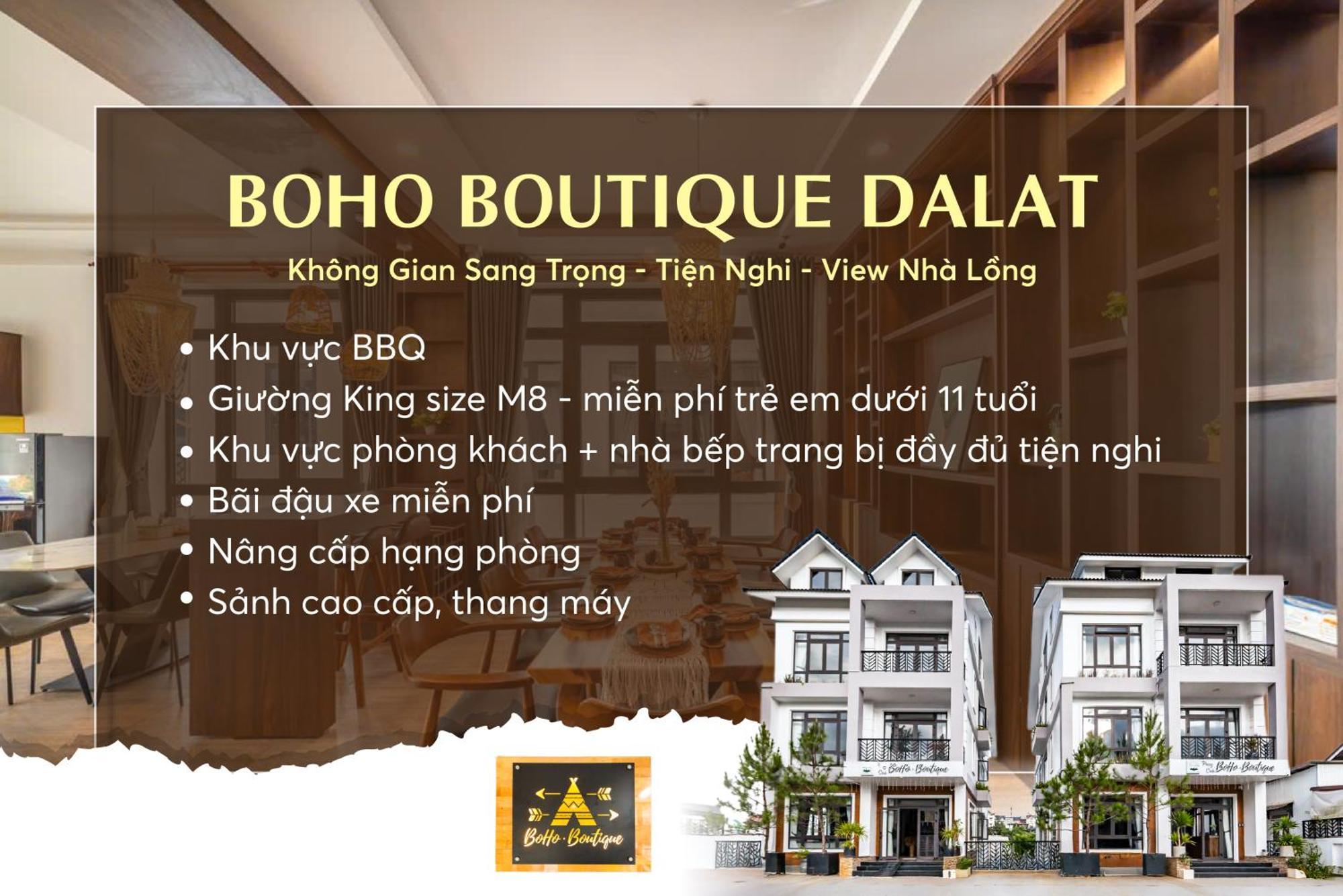 Boho Boutique Da Lat - View Nha Long Lang Man Exterior foto