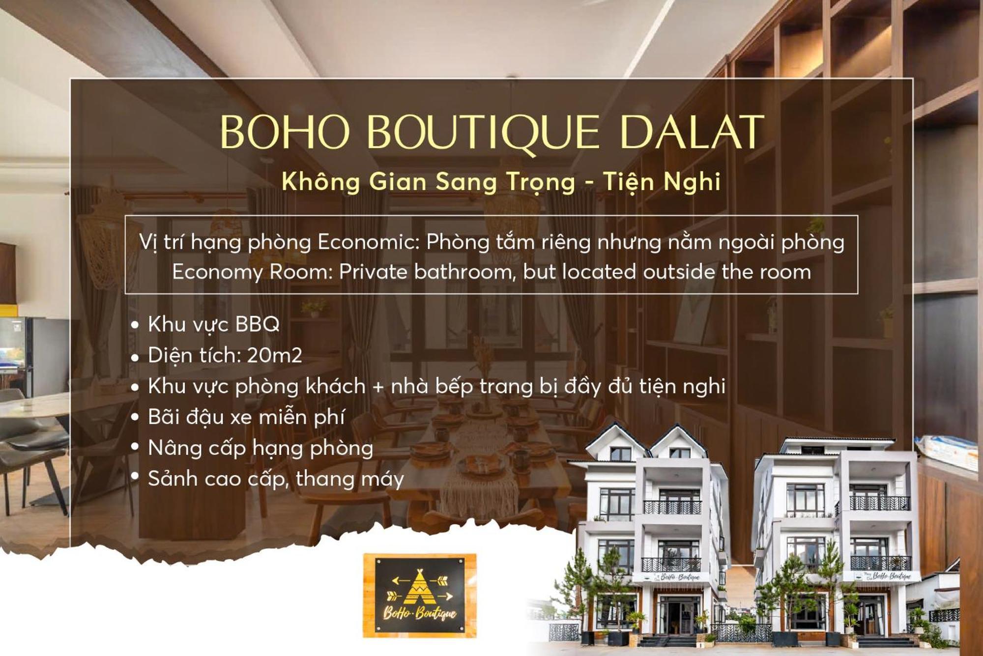 Boho Boutique Da Lat - View Nha Long Lang Man Exterior foto
